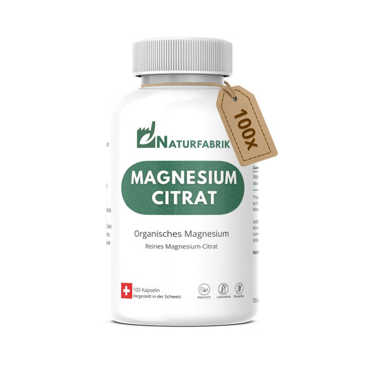 NATURFABRIK Magnesium Citrat Kapseln 100 Stk