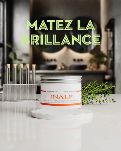 Maschera viso opacizzante e levigante anti-inquinamento Inalp