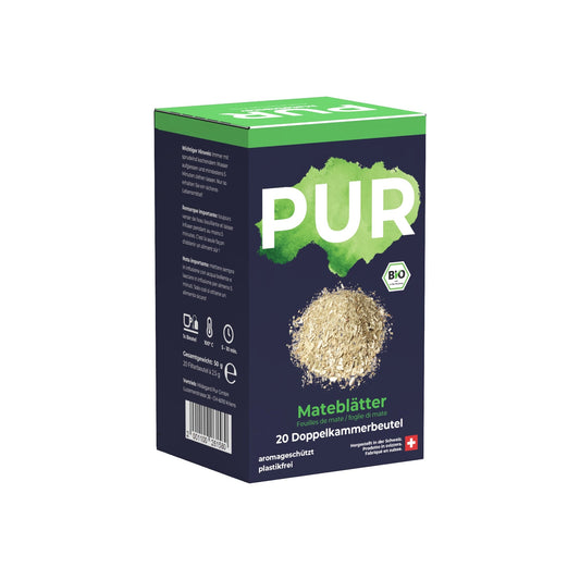 PUR Tè alle Foglie di Mate BIO 20 Bustine