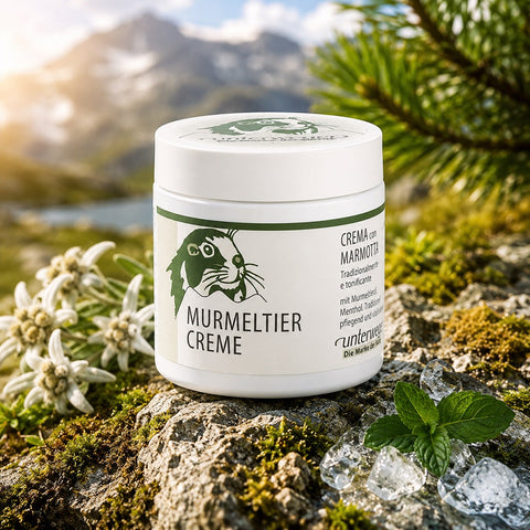 Murmeltiersalbe Creme von Unterweger – Pflegende Kräuterkraft aus den Alpen