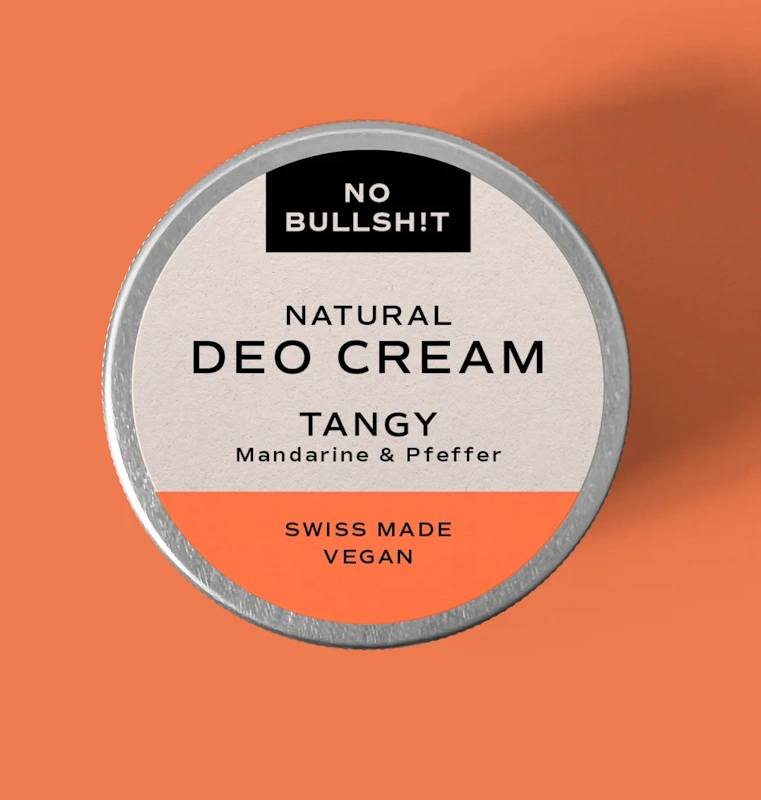 NO BULLSHIT Deo Cream Tangy