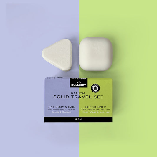 NO BULLSHIT Solid Travel Set