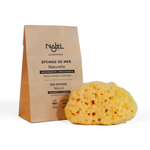 NAJEL Natural Sponge 9-10 cm