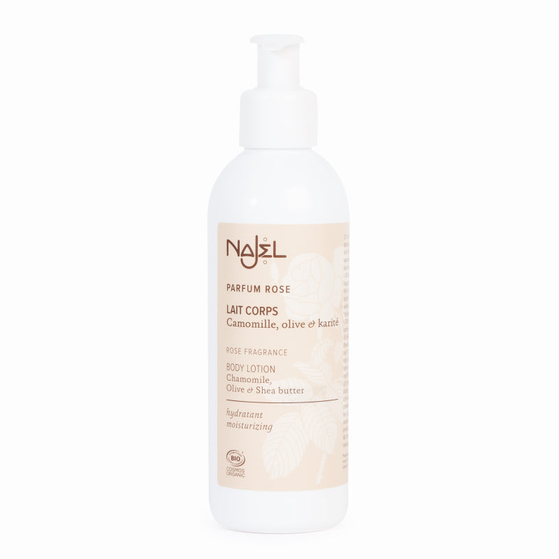 NAJEL Körpermilch Rose Kamille Olive