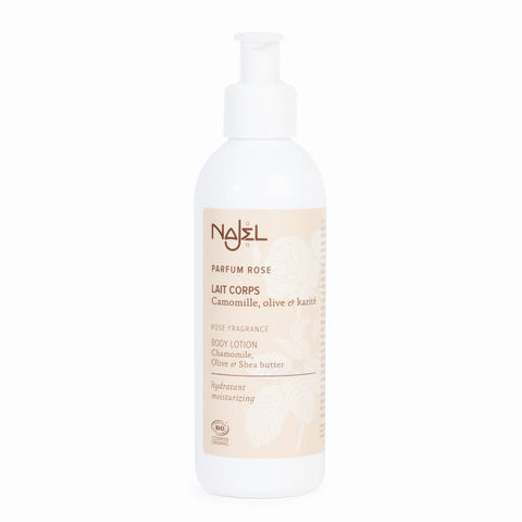 NAJEL Körpermilch Rose Kamille Olive