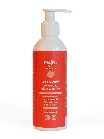 NAJEL Body Milk Tiaré Sesame Olive Almond