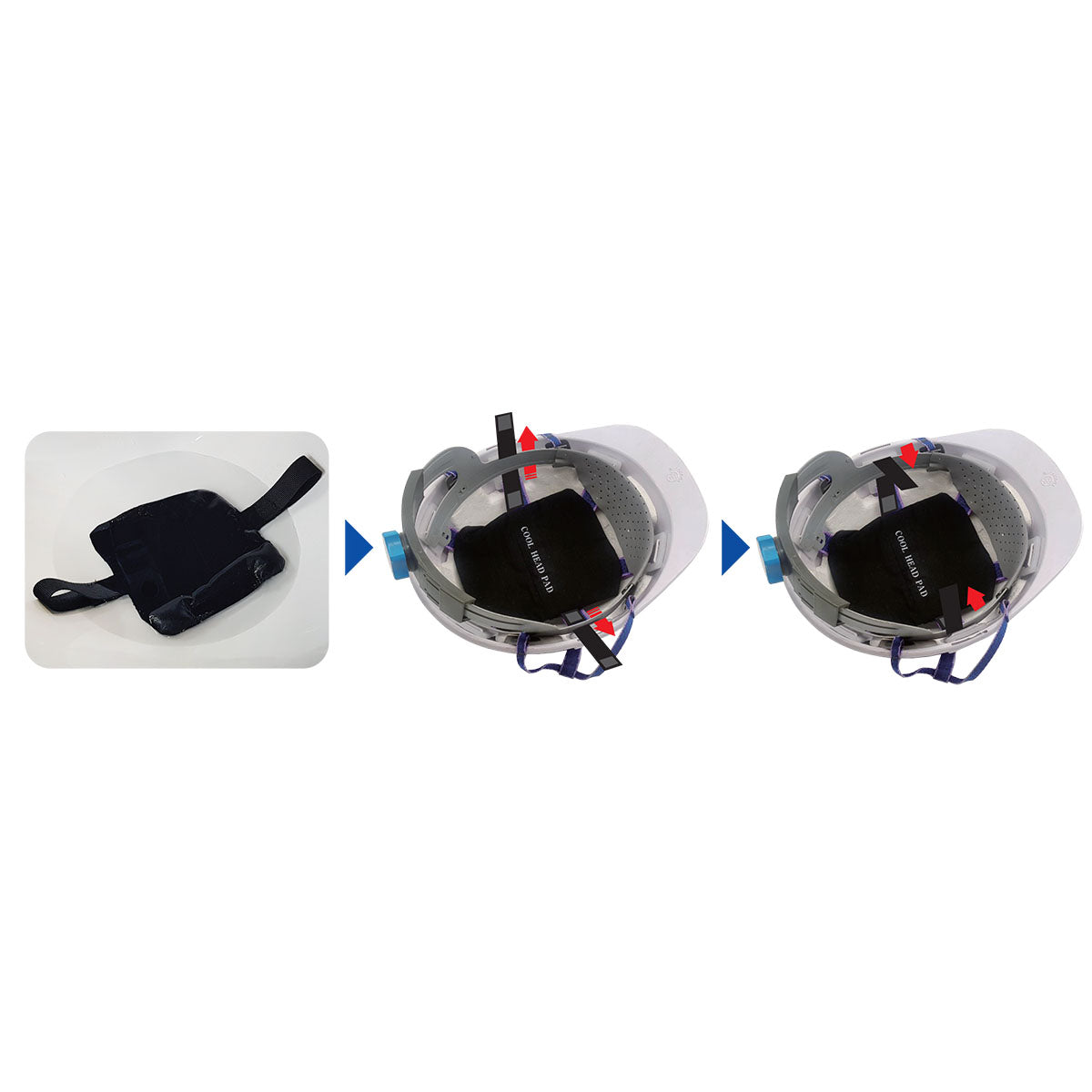 N-rit Cool Helmet-Pad Ice Mate one size