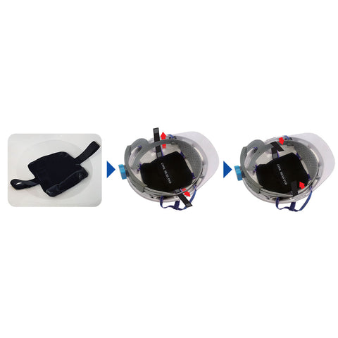 N-rit Cool Helmet-Pad Ice Mate one size