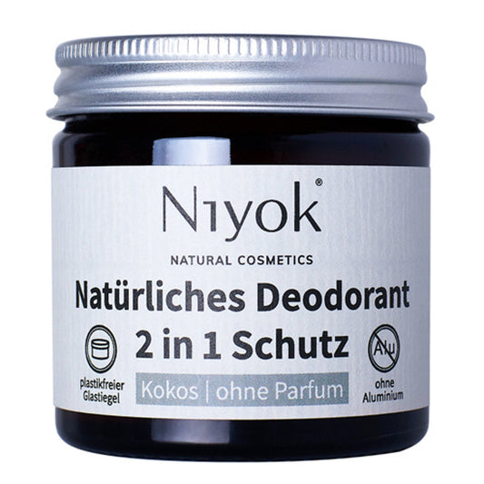 NIYOK Deodorant 2in1 Coconut without Perfume