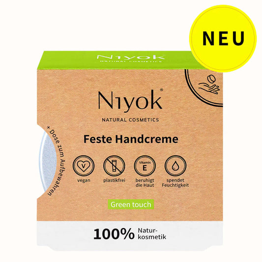 NIYOK Hand Cream solid Green Touch