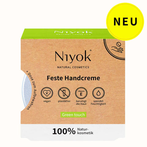 NIYOK Hand Cream solid Green Touch