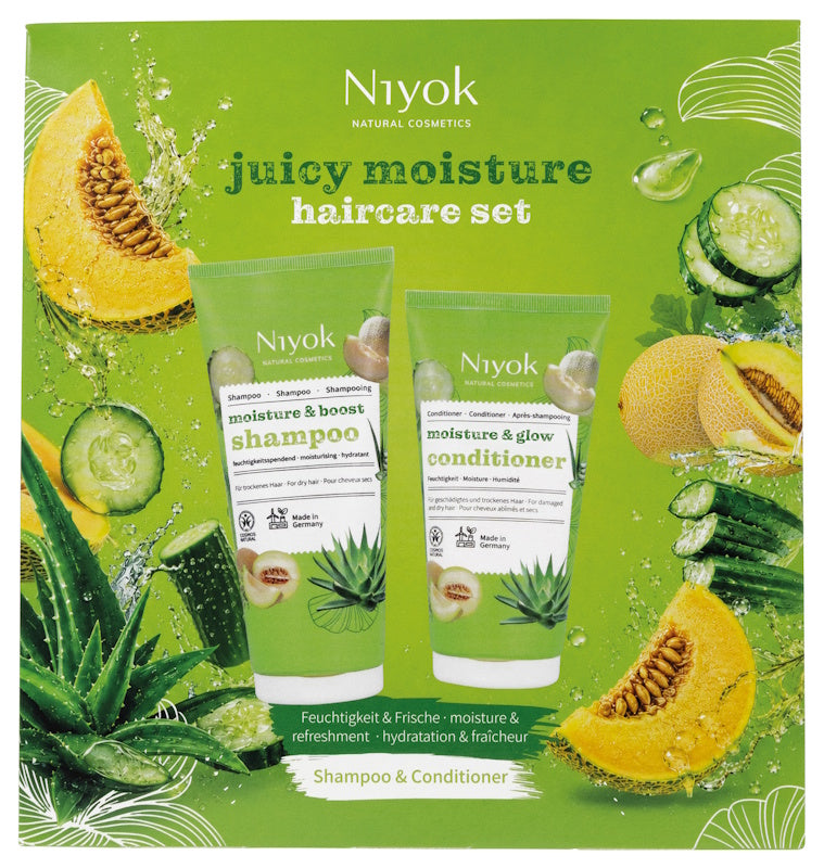 NIYOK Geschenkset Haarpflege juicy moisture
