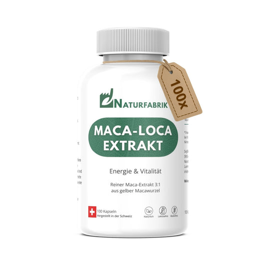 NATURFABRIK Maca-Loca Extrakt Kapseln 100 Stk