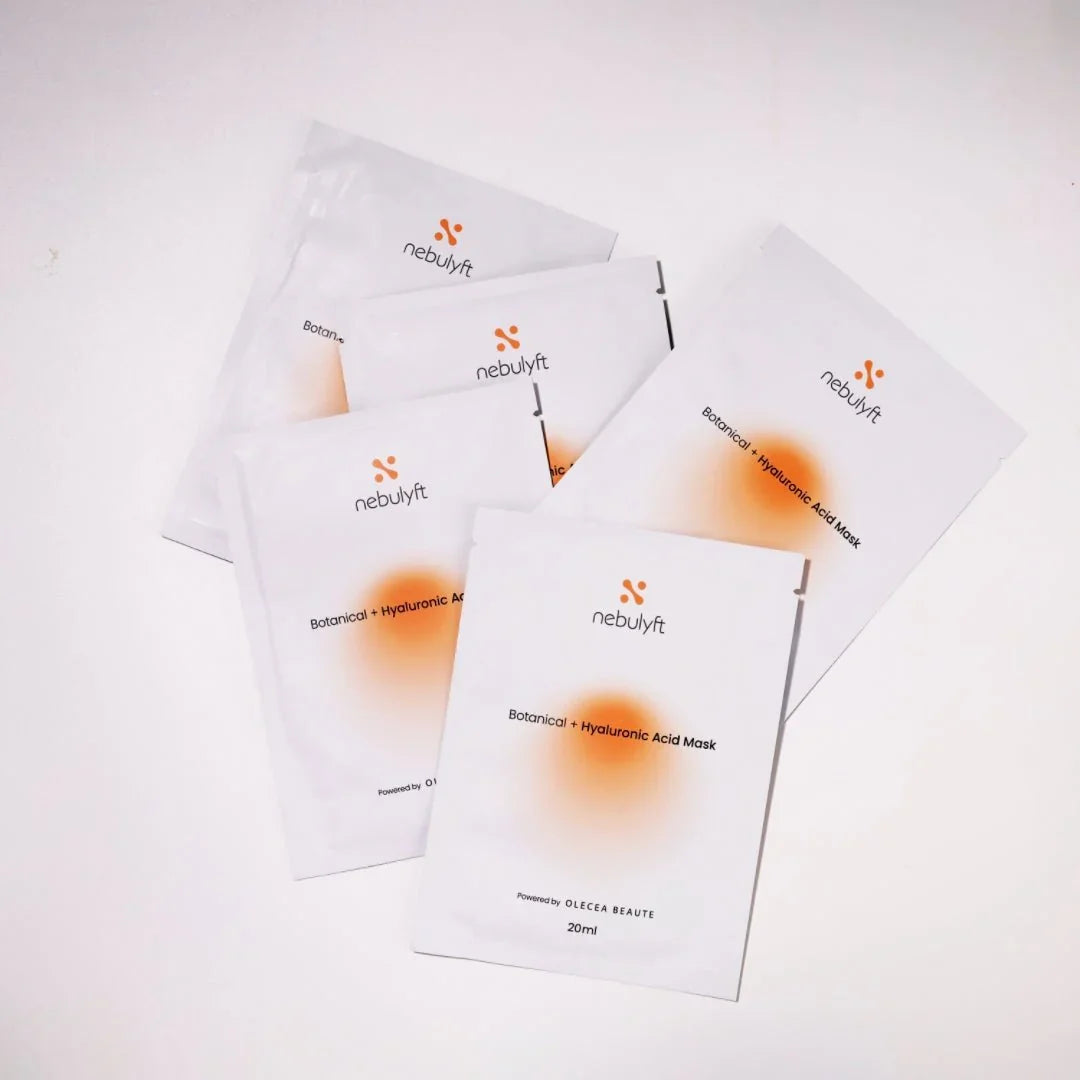 Nebulyft Facial Mask (+ LED Face Mask Light Therapy Device)