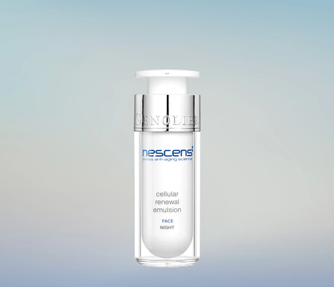 Nescens Cellular Renewal Emulsion Night bottle front view