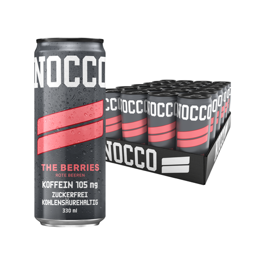 NOCCO Boisson Énergétique 24x330ml