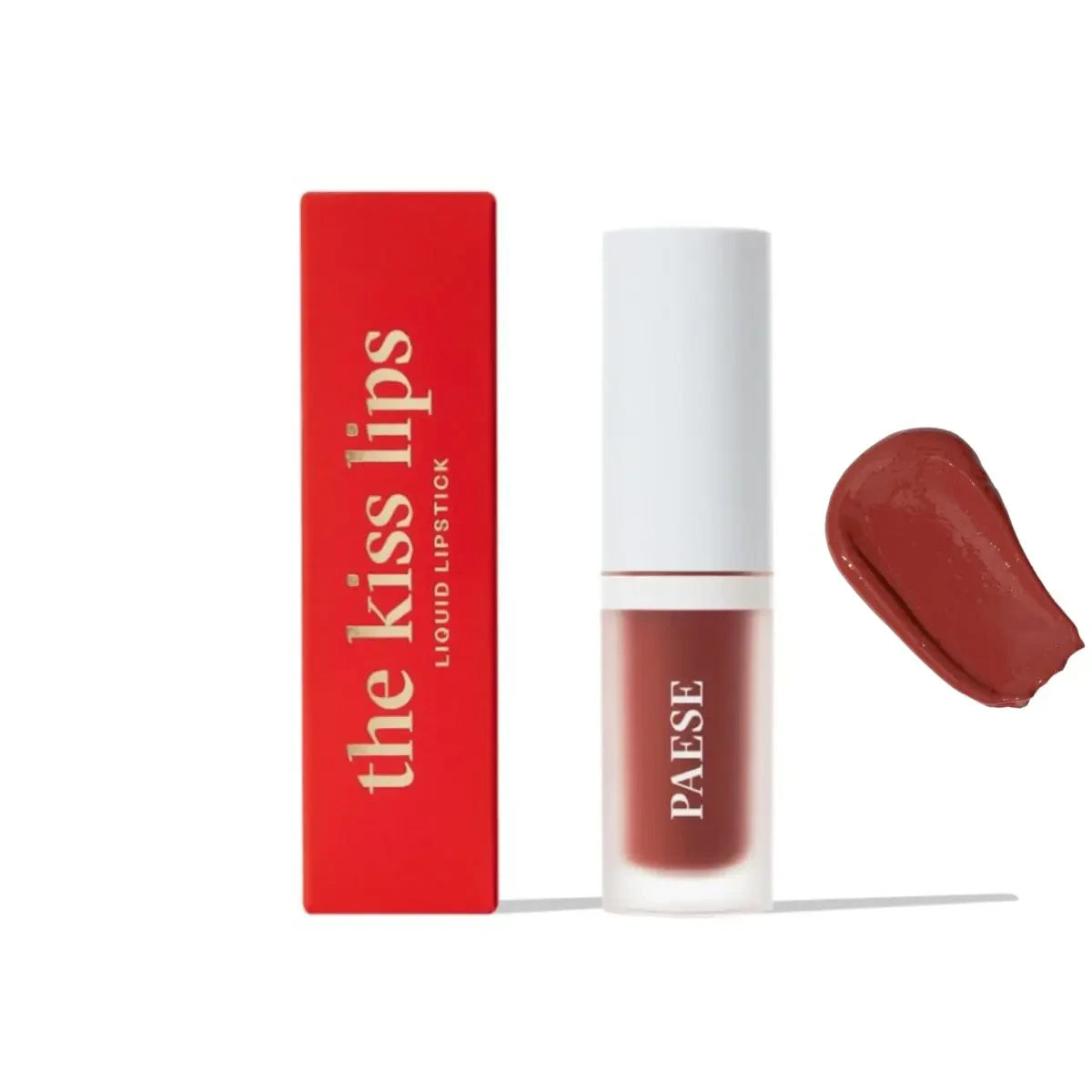 The Kiss Lips - Liquid Lipstick · 04 Rusty Red