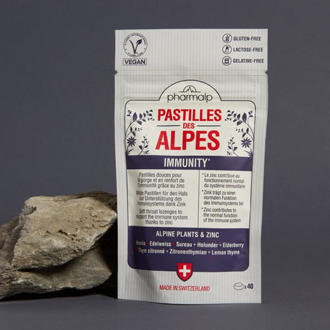 PHARMALP PASTILLES DES ALPES IMMUNITY Sachet 40 Pastilles