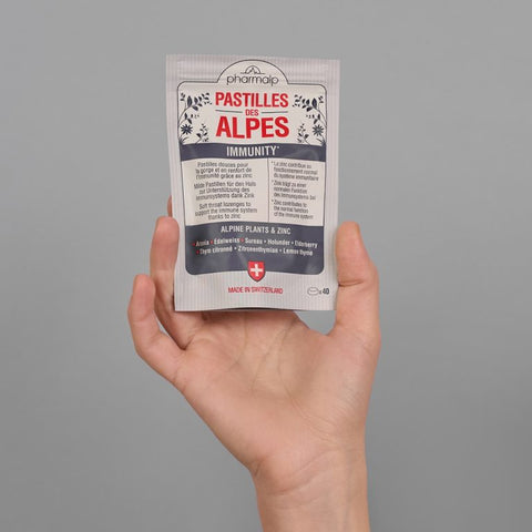 PHARMALP PASTILLES DES ALPES IMMUNITY Sachet 40 Pastilles