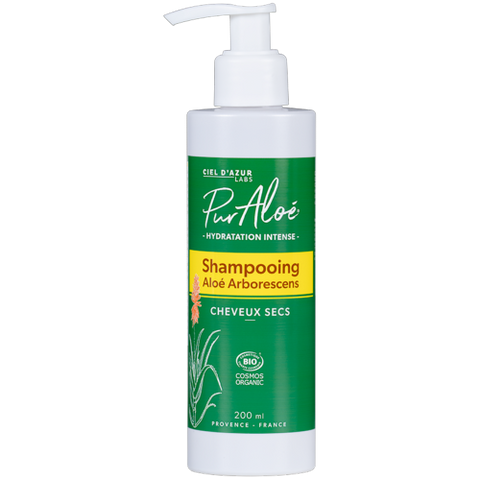 Shampoing cheveux secs, Pur'Aloé, 200ml*