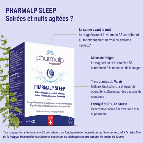 PHARMALP SLEEP 20 comprimés