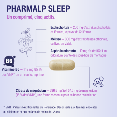 PHARMALP SLEEP 20 comprimés