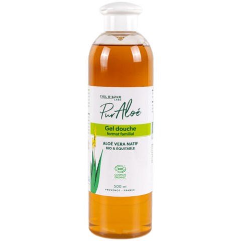 Gel douche familial 20%, Pur'Aloé, 500ml*