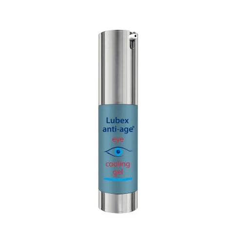 Lubex Anti-age – Gel Freddante per Occhi | Gel Rinfrescante e Idratante per Occhi | 15 ml