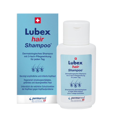 Lubex – hair | Mild Dermatological Shampoo for Sensitive Scalp | 200 ml