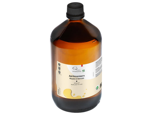 Aromalife Aprikosenkernöl - BIO Körperöl 1 l