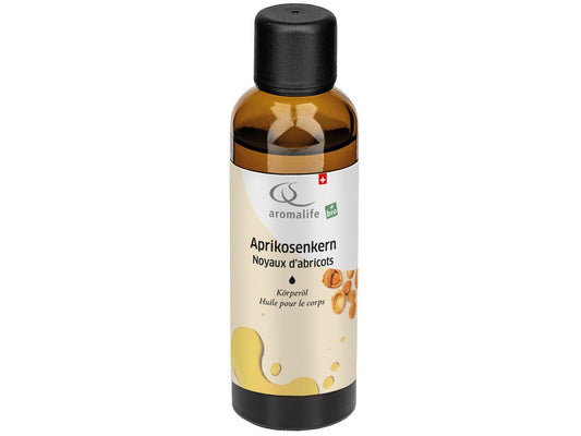 AROMALIFE Aprikosenkern-Körperöl BIO Flasche 75 ml