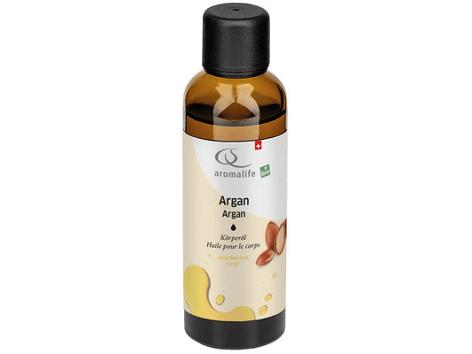 AROMALIFE Argan-Körperöl naturbelassen BIO 75 ml