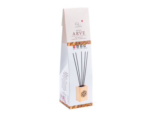 AROMALIFE ARVE Raumduft Holz mit Stäbchen 60 ml