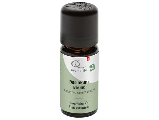 AROMALIFE Basilikum ätherisches Öl BIO 10 ml