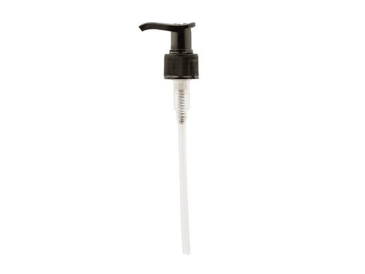 Aromalife Dispenser Pumpe schwarz, 1 ml/Hub - für rPET Flasche rund-braun 200 ml (1 Stück)