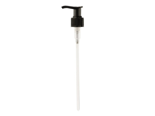 Aromalife Dispenser Pumpe schwarz, 1 ml/Hub - für rPET Flasche rund-braun 500 ml (1 Stück)