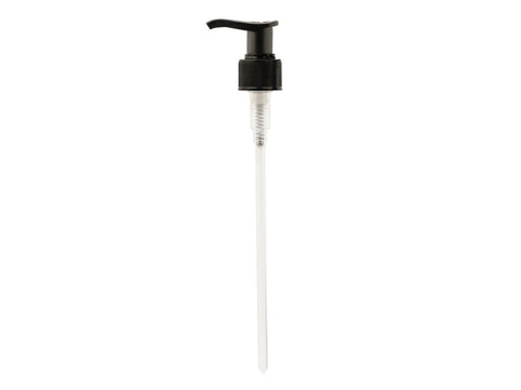 Aromalife Dispenser Pumpe schwarz, 1 ml/Hub - für rPET Flasche rund-braun 500 ml (1 Stück)