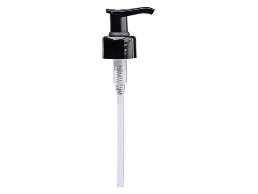 Aromalife Dispenser Pompa nera bloccabile 134 mm, 1 ml per colpo - per bottiglia PET marrone 250 ml (1 pezzo)