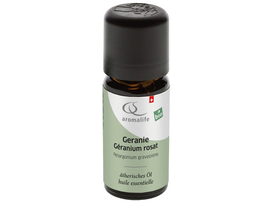 AROMALIFE Geranium Ätherisches Öl BIO Flasche 10 ml