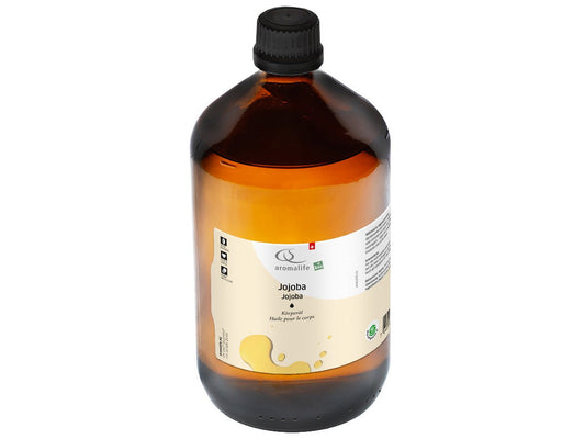 AROMALIFE Jojobaöl - BIO Körperöl 1 l
