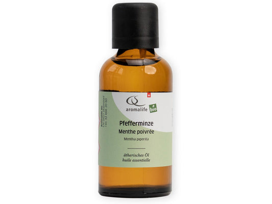 AROMALIFE Pfefferminze Äth/Öl BIO Fl 50 ml