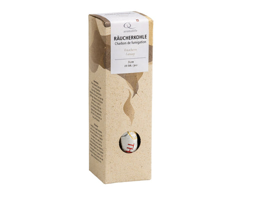 Aromalife Carbone per incenso 3 cm (1 x 10 pezzi)