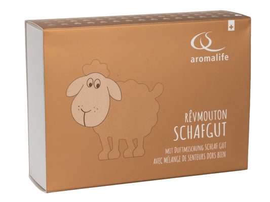 AROMALIFE SchafGut aus Holz Duftmisch Schlaf Gut