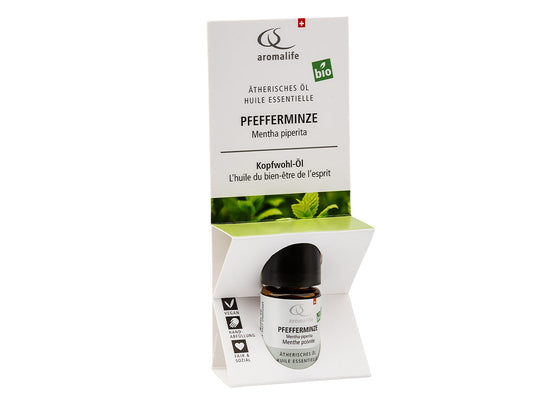 AROMALIFE TOP Pfefferminze Äth/Öl BIO Fl 5 ml