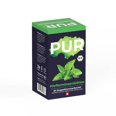 PUR Pfefferminzblättertee BIO 20 Btl