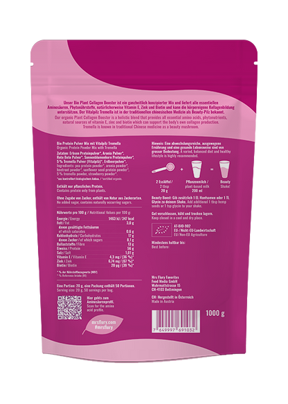 Mrs Flury Organic Plant Collagen Booster - Vegan - 250g