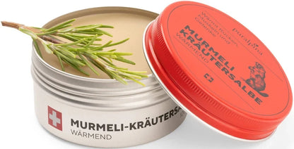 Puralpina Marmot Herbal Ointment Warming 2