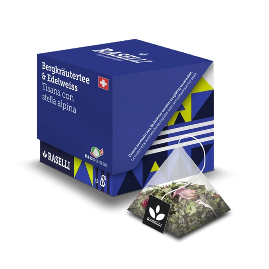 Raselli Bio Bergkräutertee mit Edelweiss