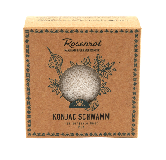 ROSENROT Konjac Sponge - Pure