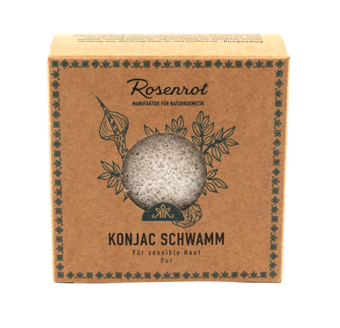 ROSENROT Konjac Sponge - Pure